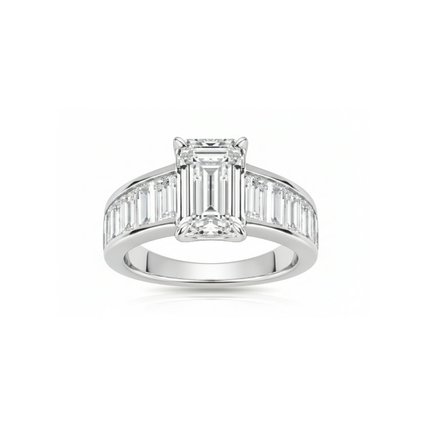 Angelina Jolie Inspired Engagement Ring Original Size