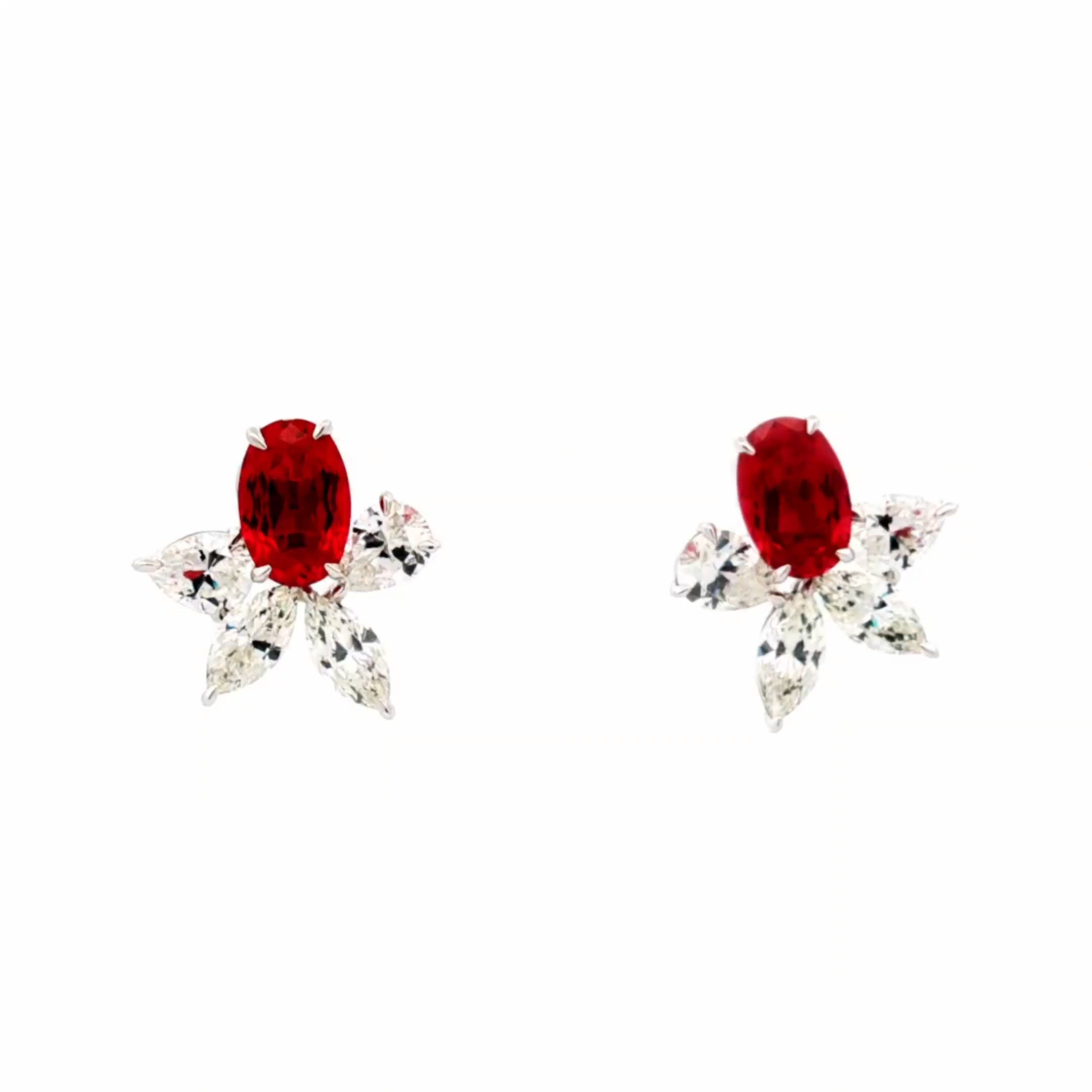 Ruby Earrings