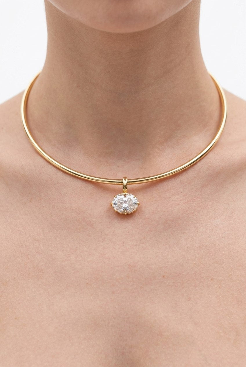 The "Golden Hour" Choker Necklace