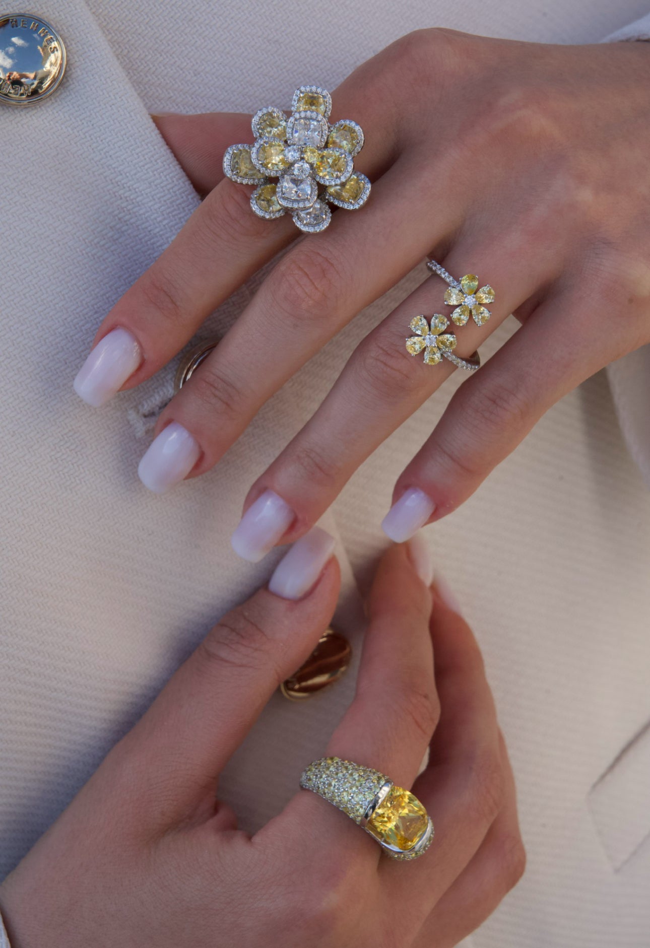 Duo Bloom Butter Ring
