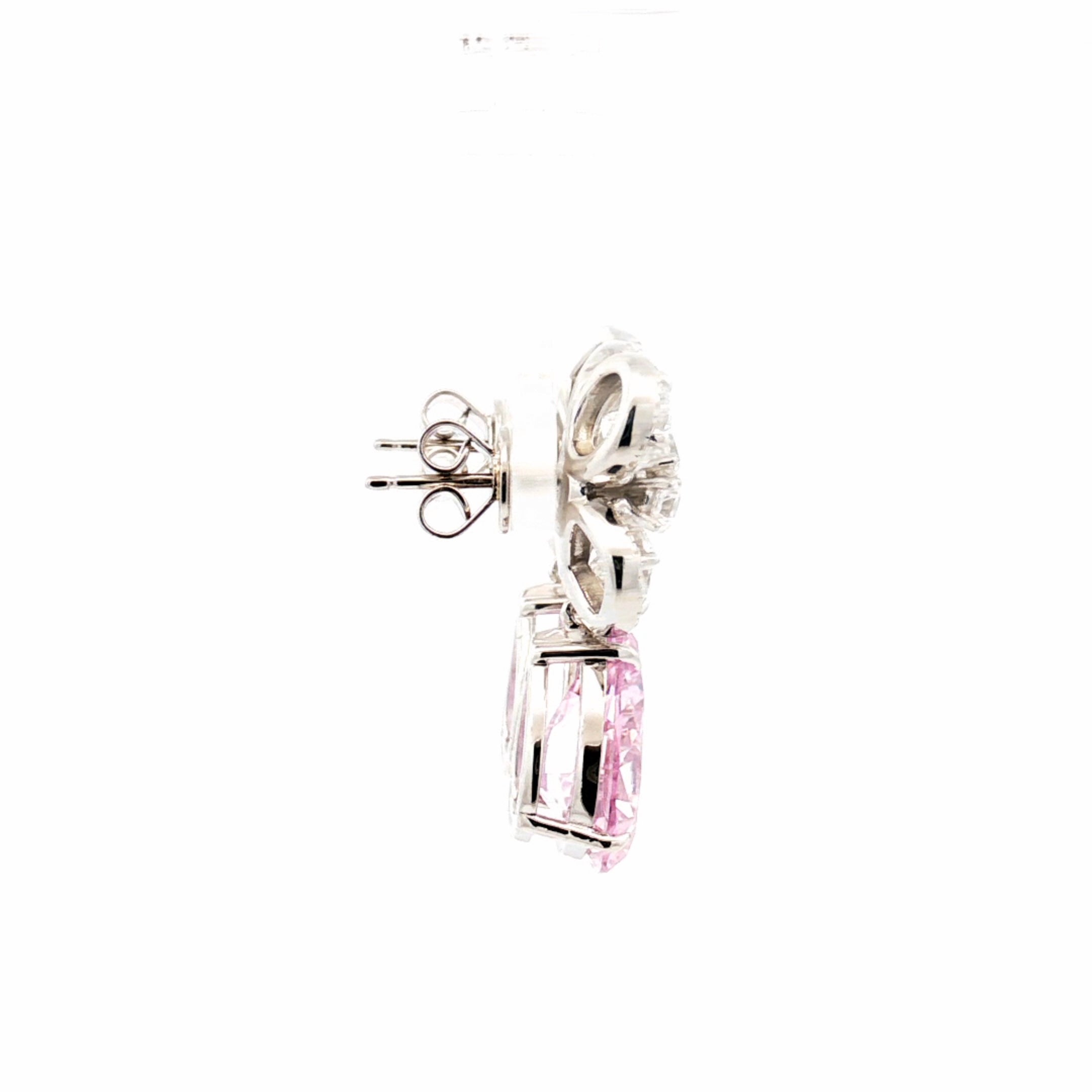 Rose Drop Earrings