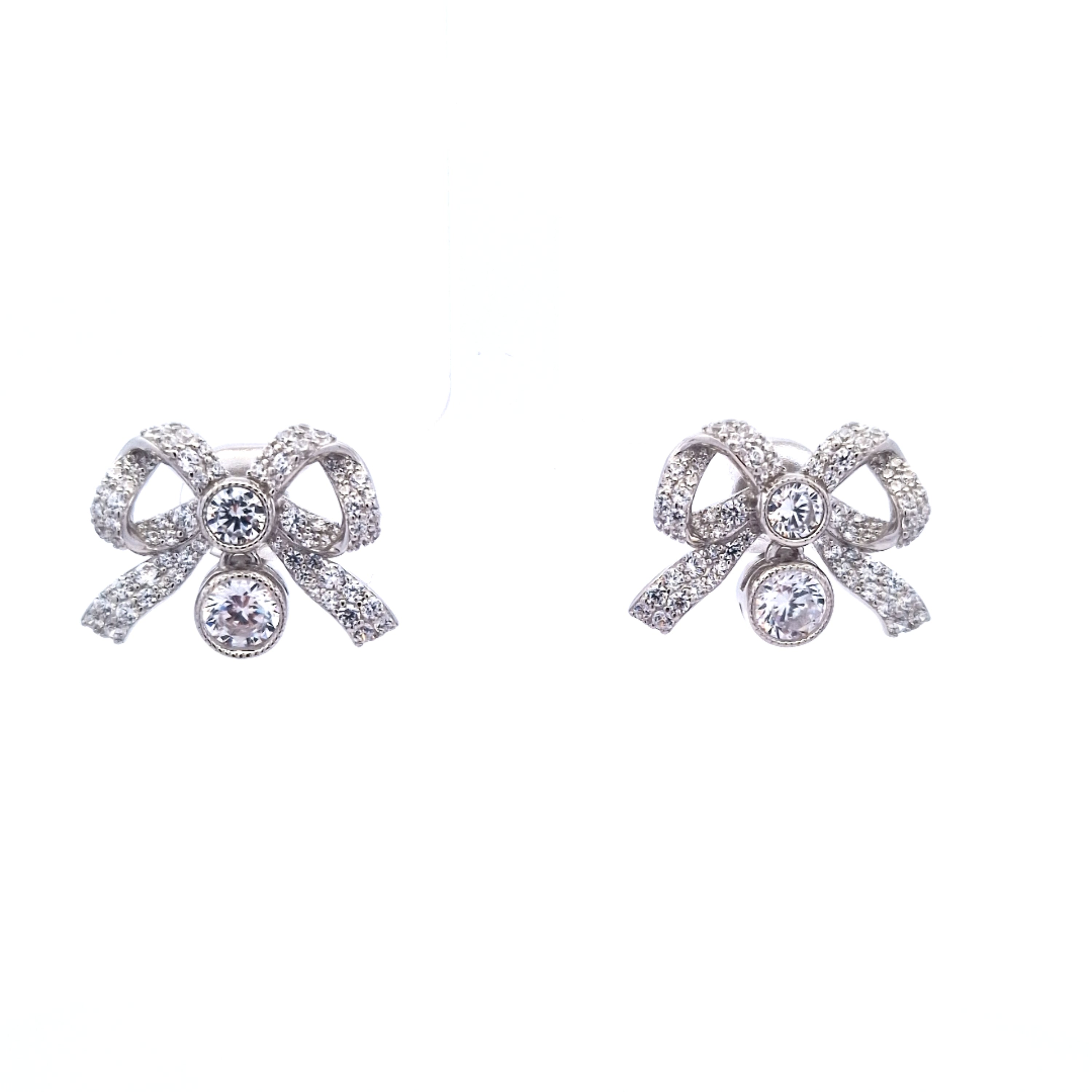 Sparkle Bow Earrings