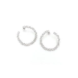 Sunshine Silver Earrings