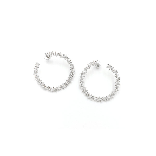 Sunshine Silver Earrings