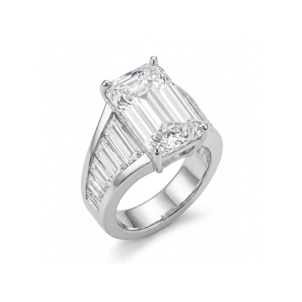 Angelina Jolie Inspired Engagement Ring Bigger size by Natkina