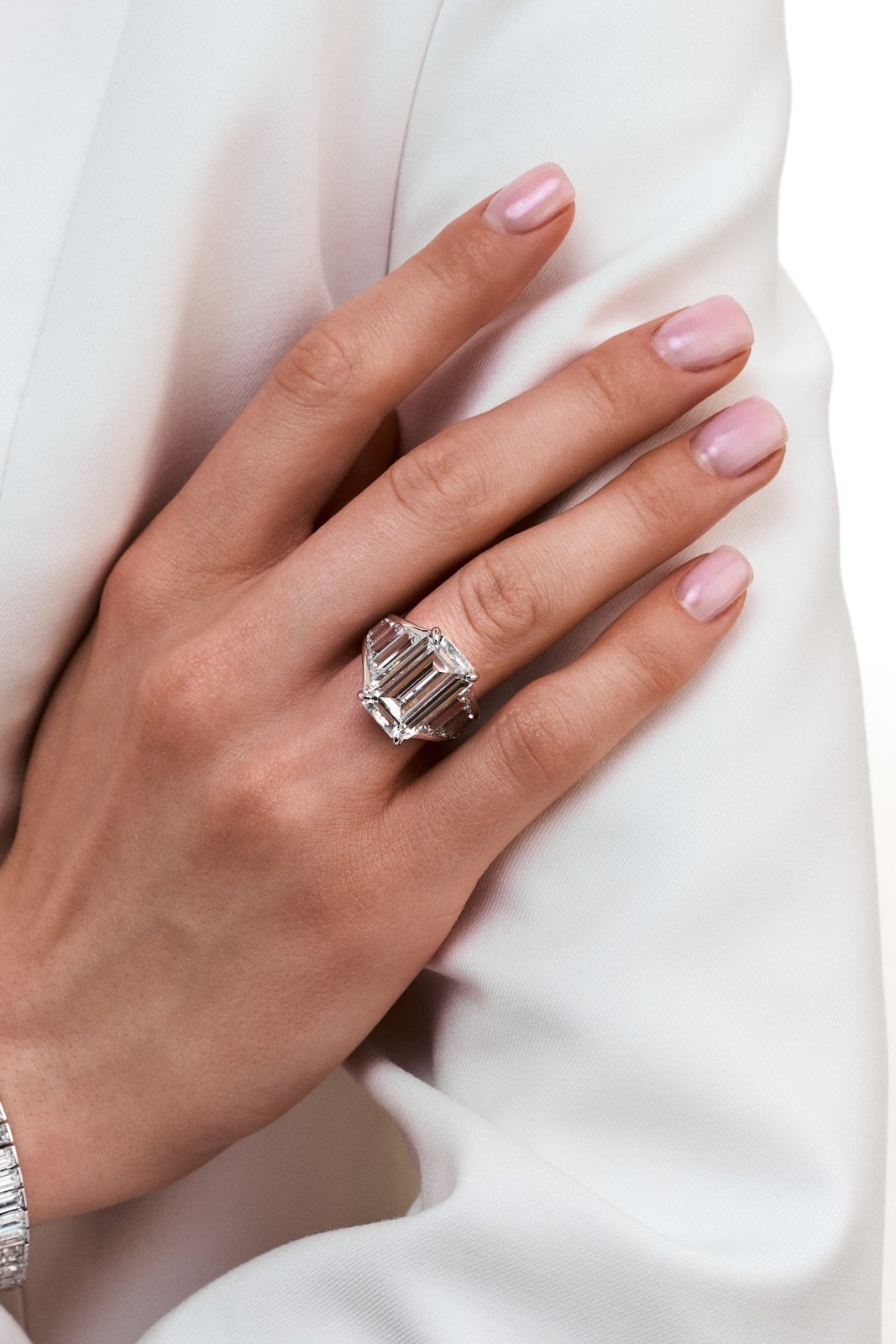 Angelina Jolie Inspired Engagement Ring Bigger size by Natkina