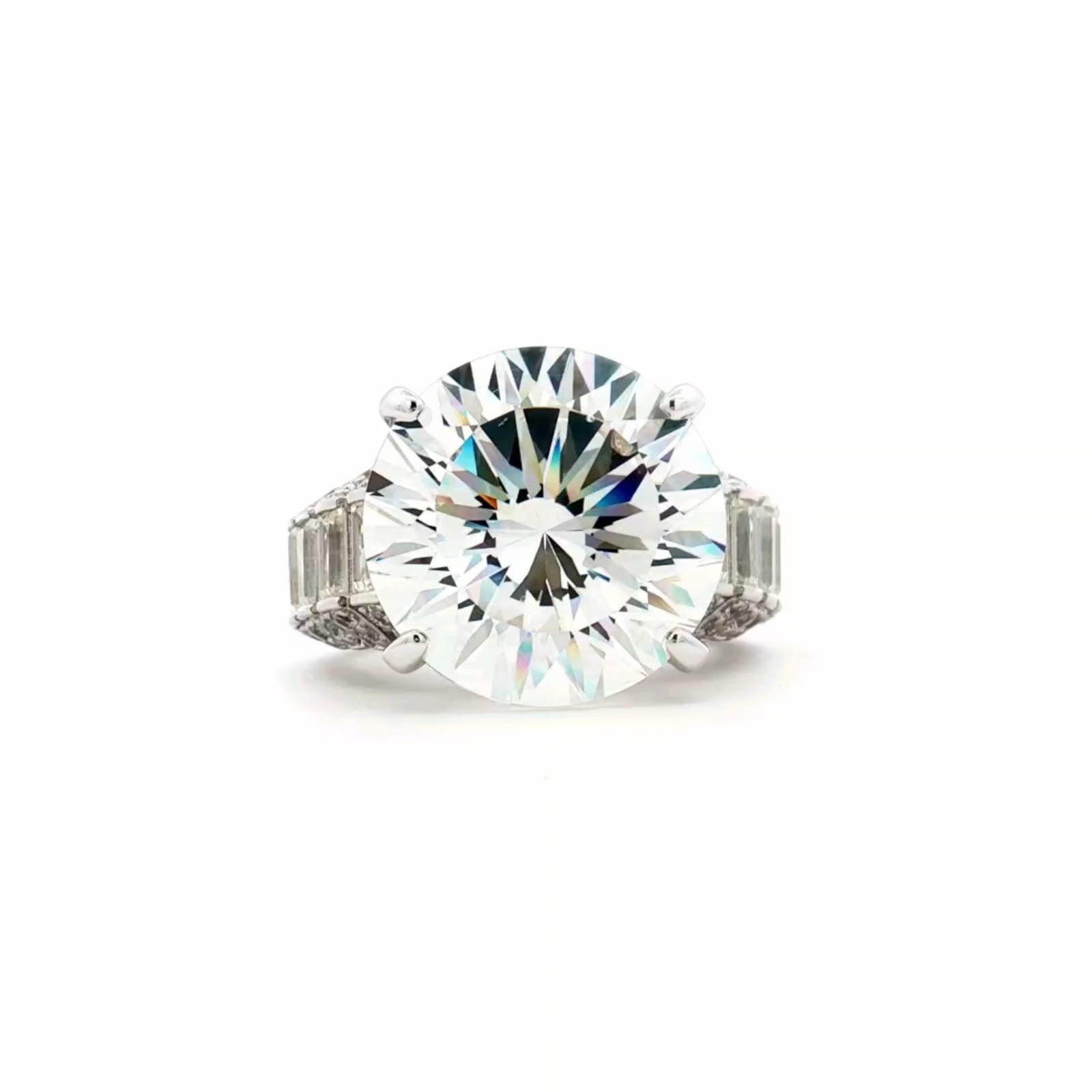 Brilliant Silver Ring by Natkina