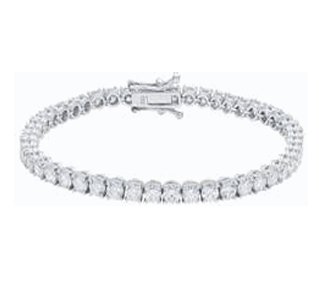 Capsule Classic Tennis Diamond 18K Bracelet by Natkina