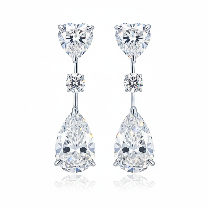 Charming Silver Earrings by Natkina
