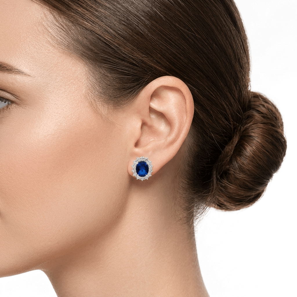 Colorful Princess Diana Inspired Earrings by Natkina