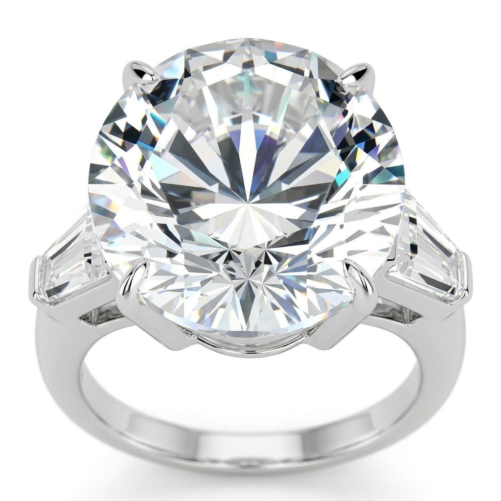 Elegant Round Silver Ring by Natkina