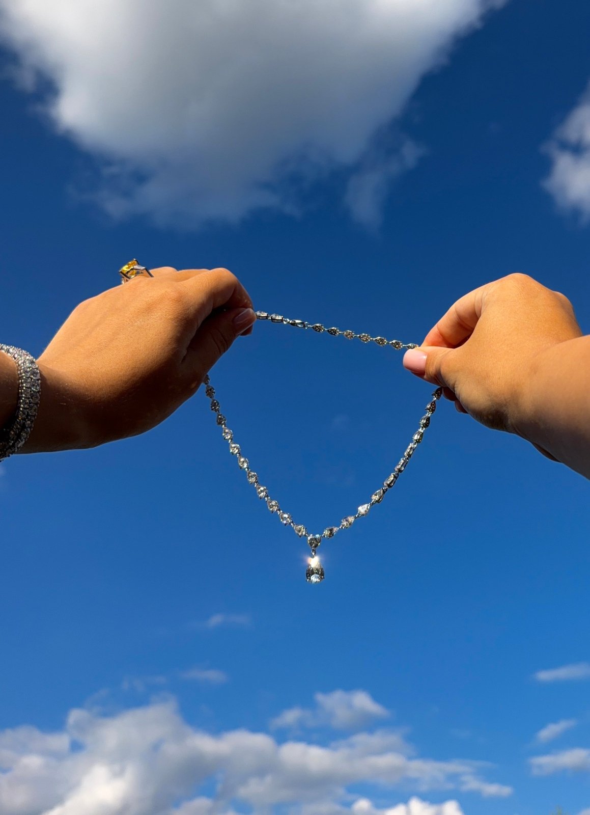 Eternal Drop Necklace by Natkina
