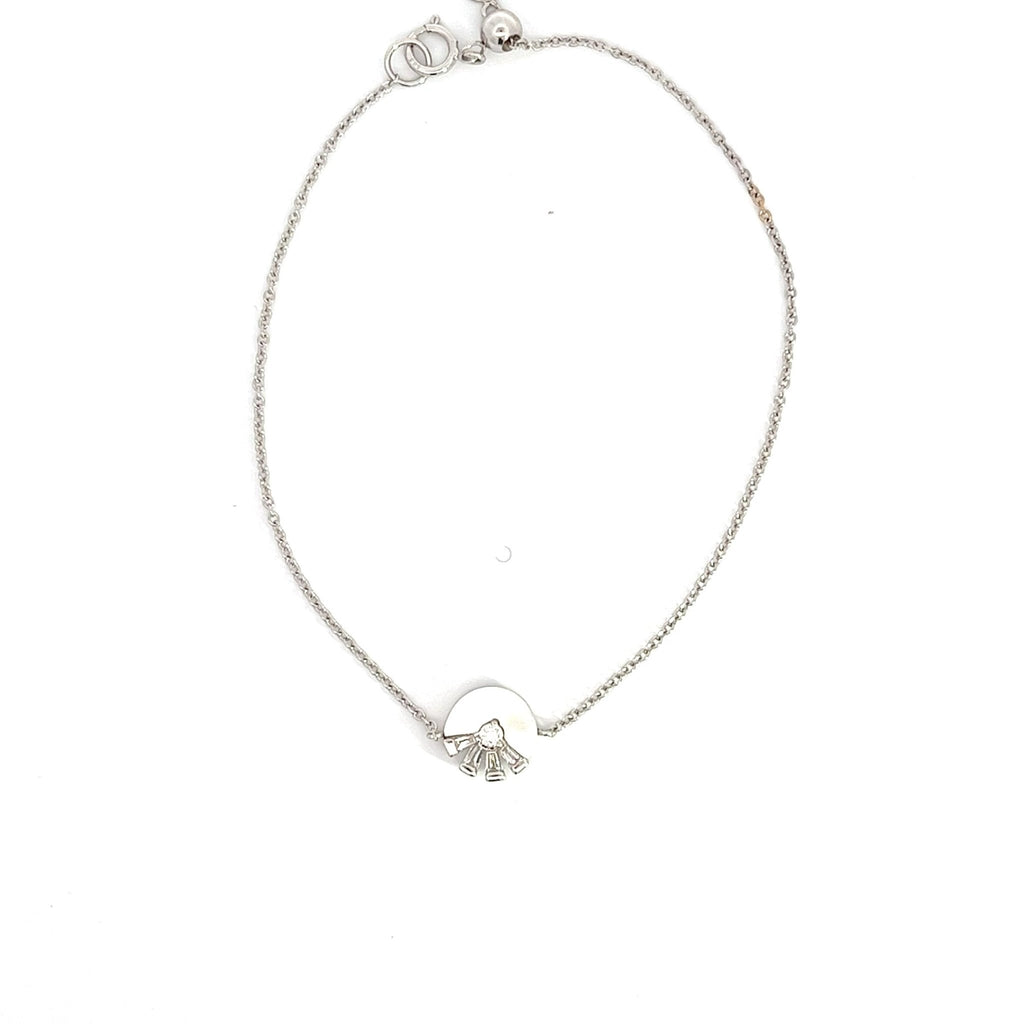 Eternelle Bracelet Diamond Mother Pearl White Gold