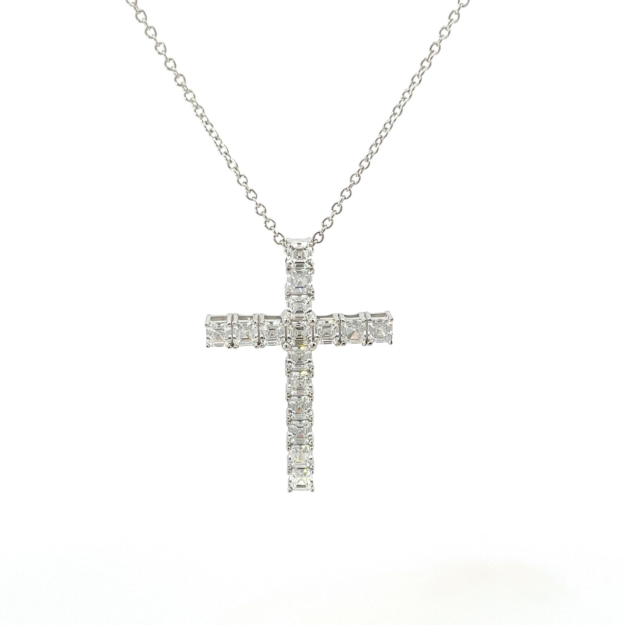Fancy Silver Cross by Natkina