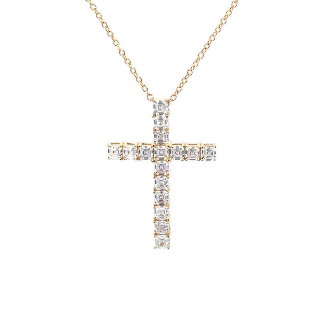 Fancy Silver Cross by Natkina