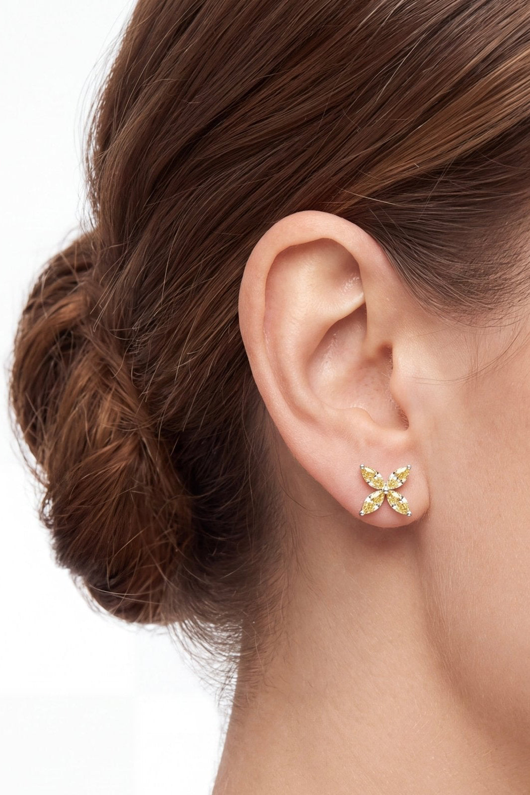 Floral Radiance Studs by Natkina