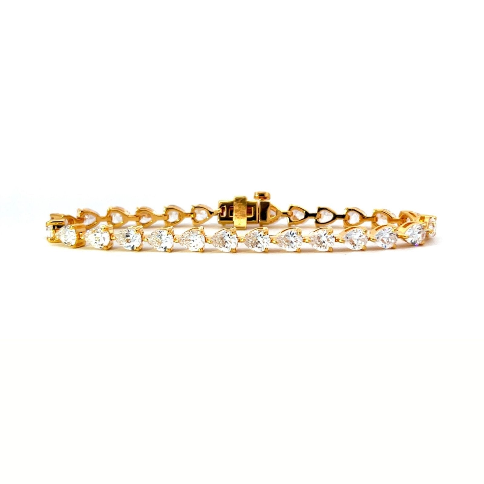 Frosted Teardrop Bracelet by Jourdan Sloane by Natkina
