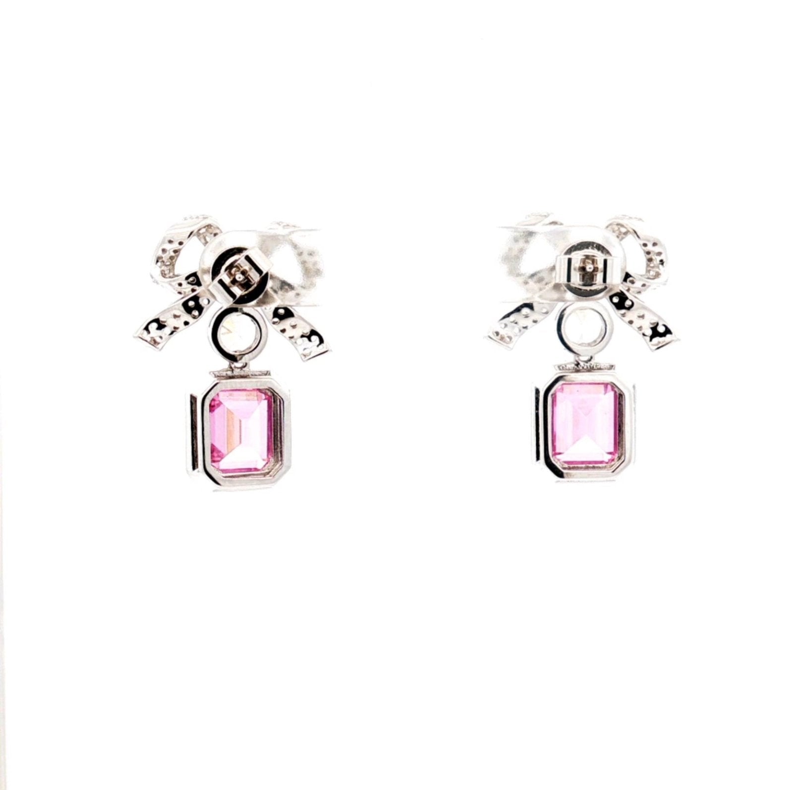 Gem Bow Earrings by Natkina