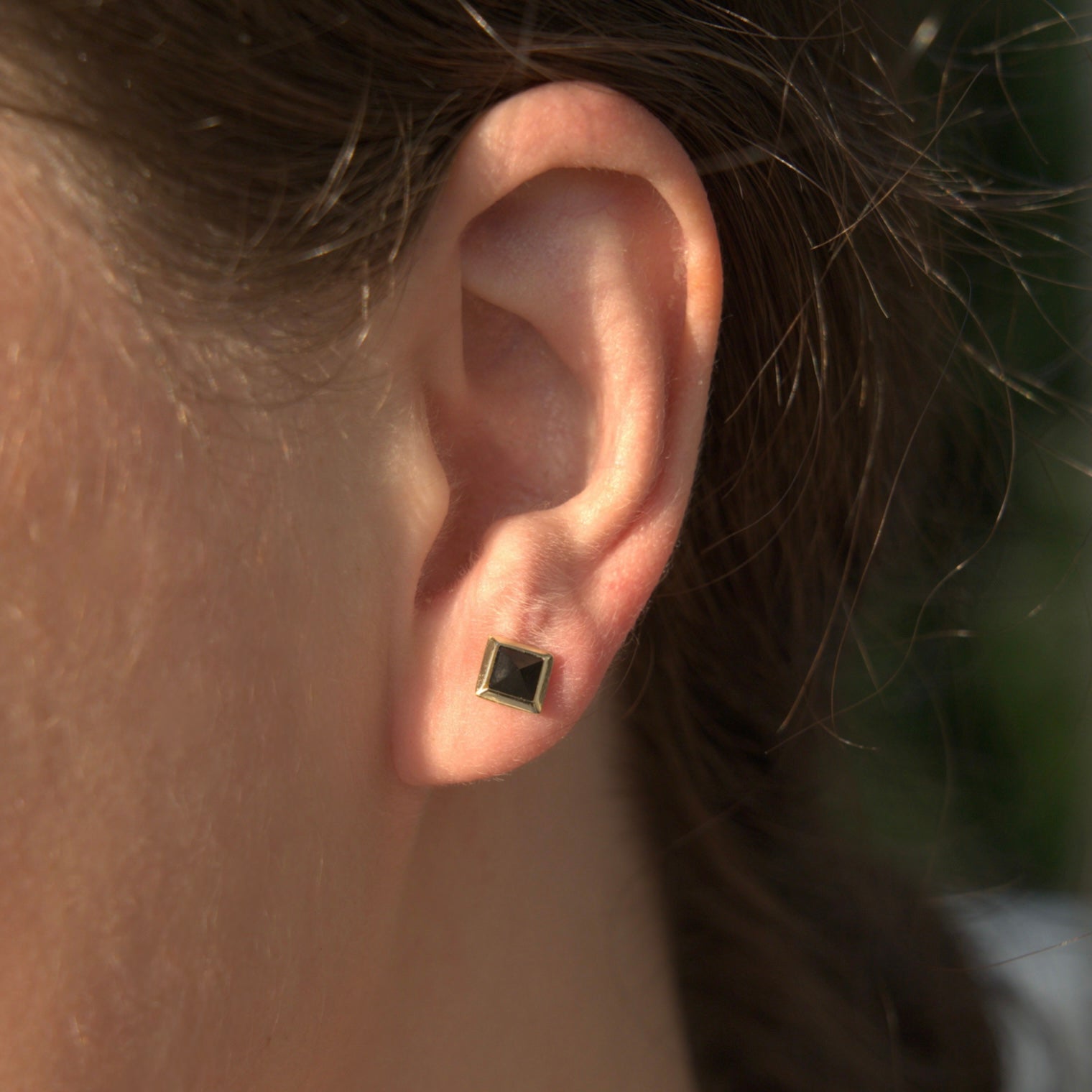 Geometry Minimalistic Stud Earrings by Natkina