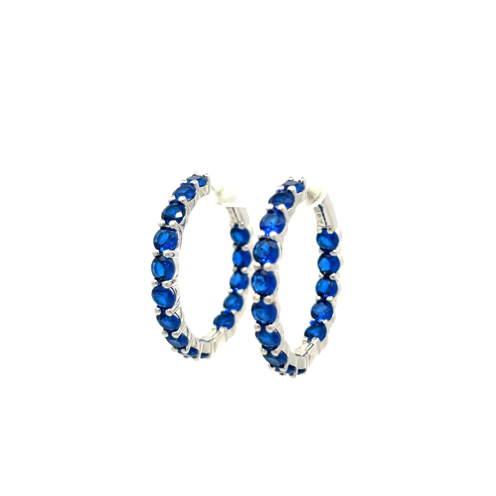 Golden Orbit Hoops by Natkina