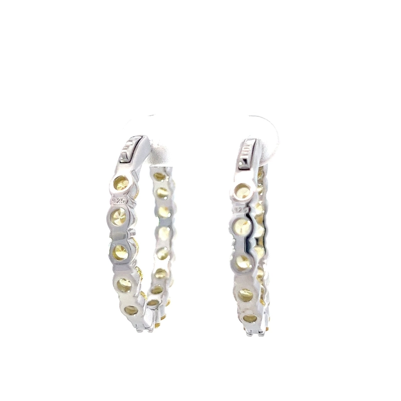 Golden Orbit Hoops by Natkina