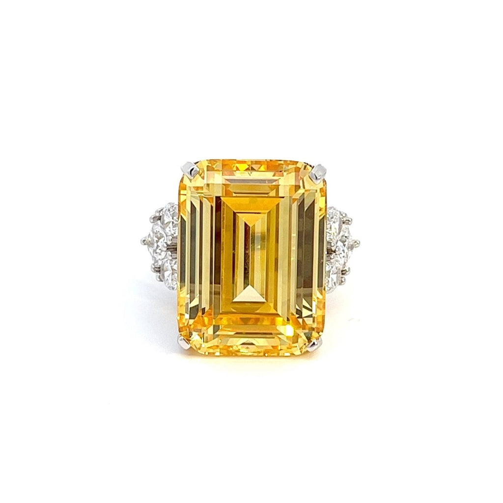 Emerald Cut Diamond Ring