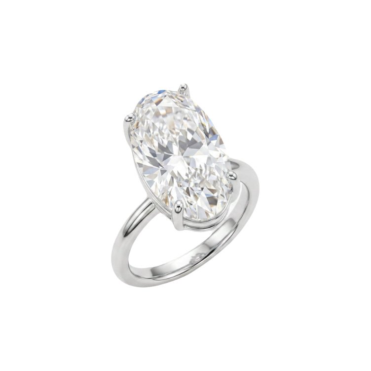 Hailey Bieber Inspired Engagement Ring by Natkina