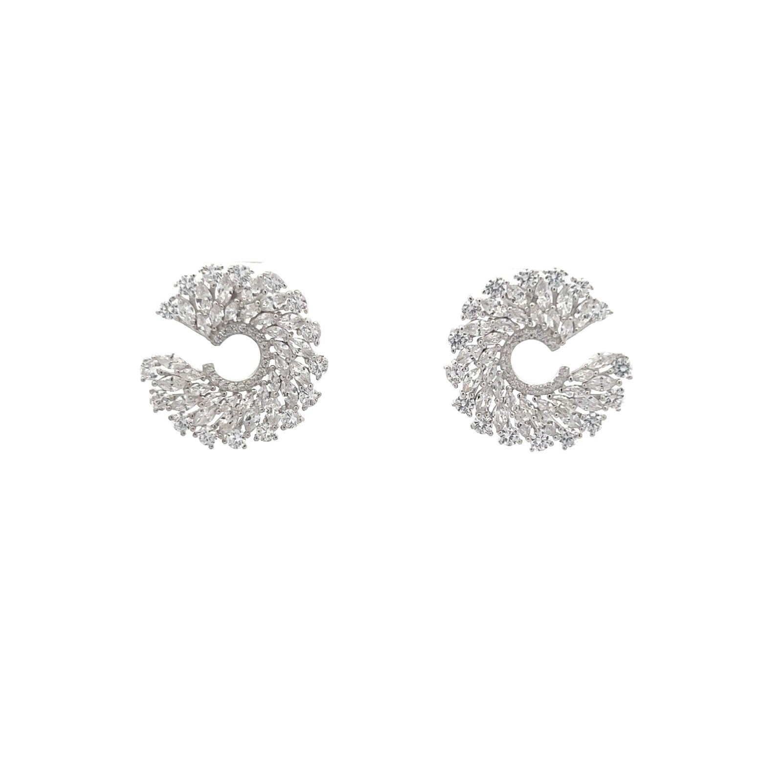 Half Luna Style Earrings by Natkina