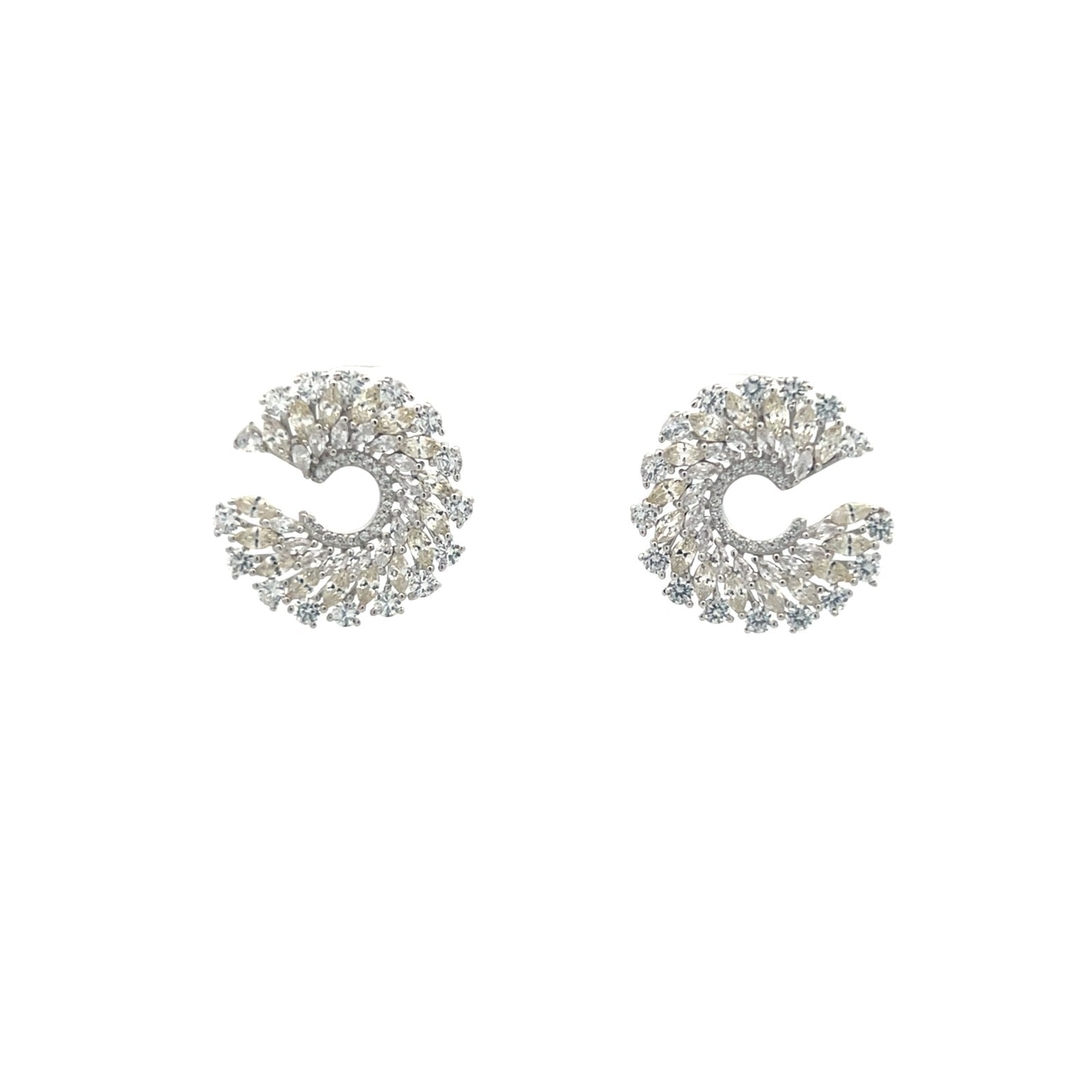 Half Luna Style Earrings by Natkina