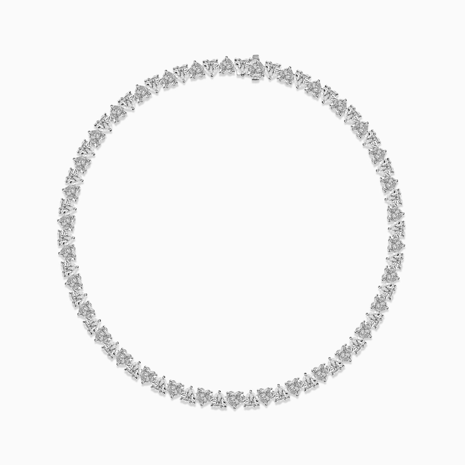 Heart Shaped Tennis Choker by Natkina