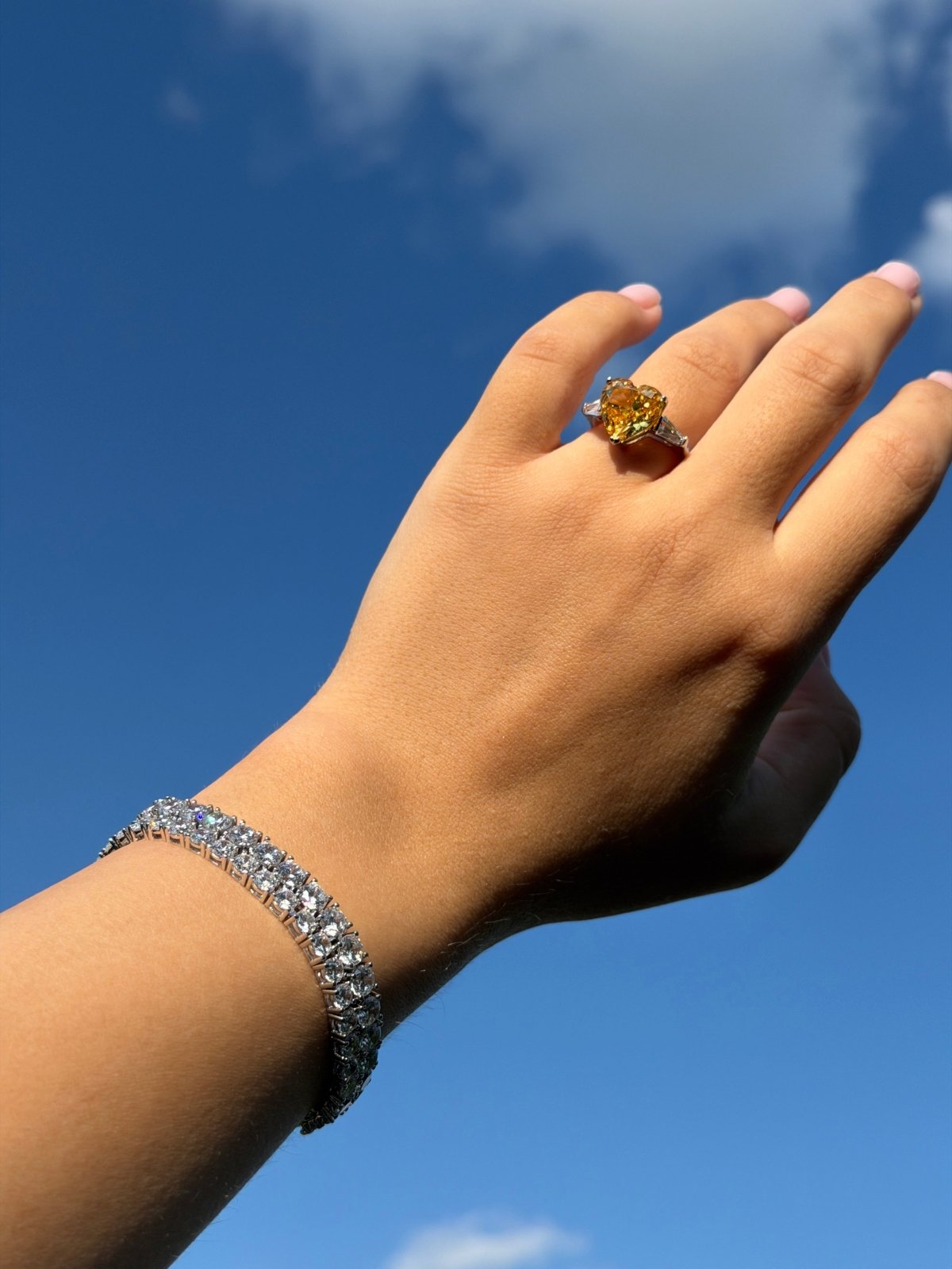 Heart Silver Ring by Natkina