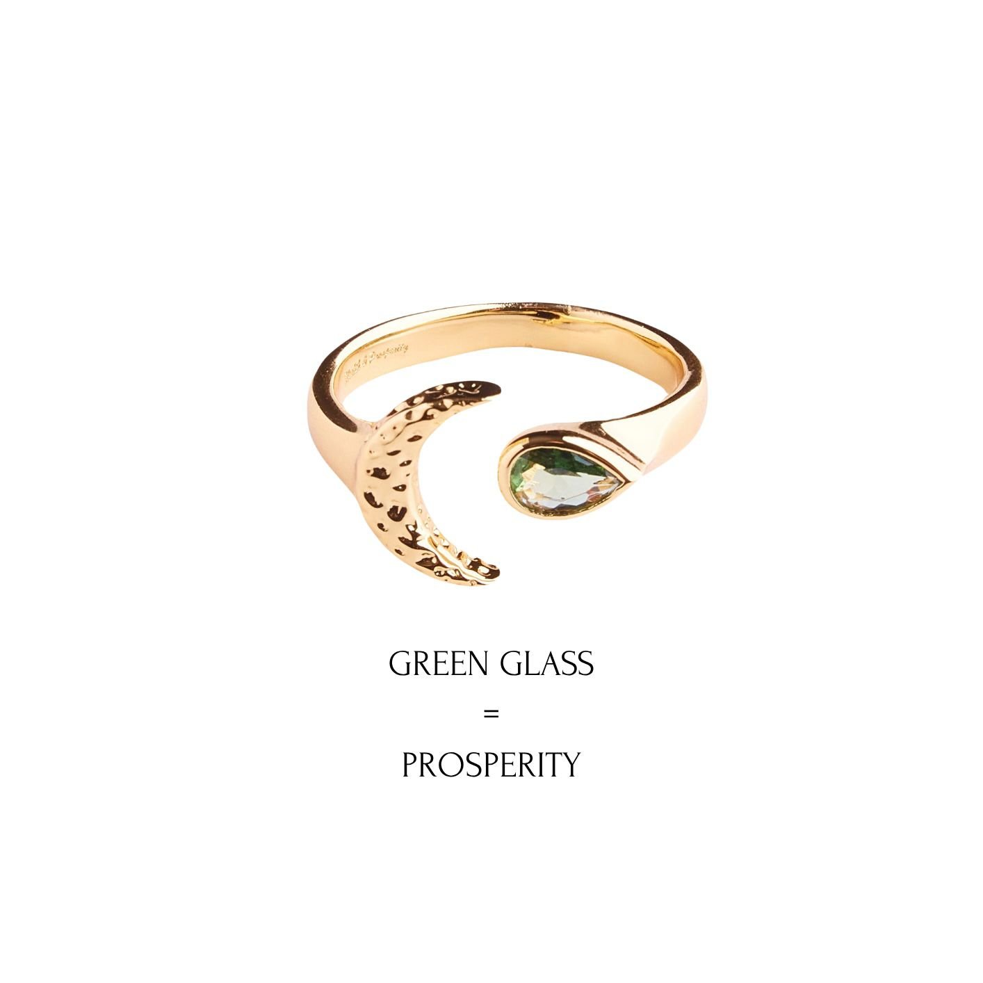 "I Create Miracles" Red Alamandine Garnet Ring by Kristina Bazan by Natkina