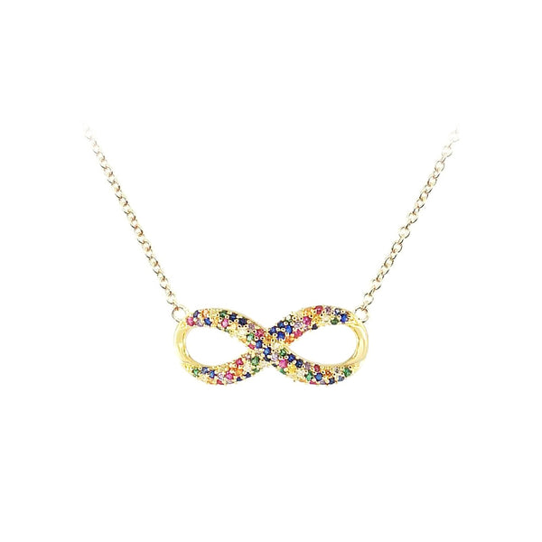 Infinity Silver Necklace