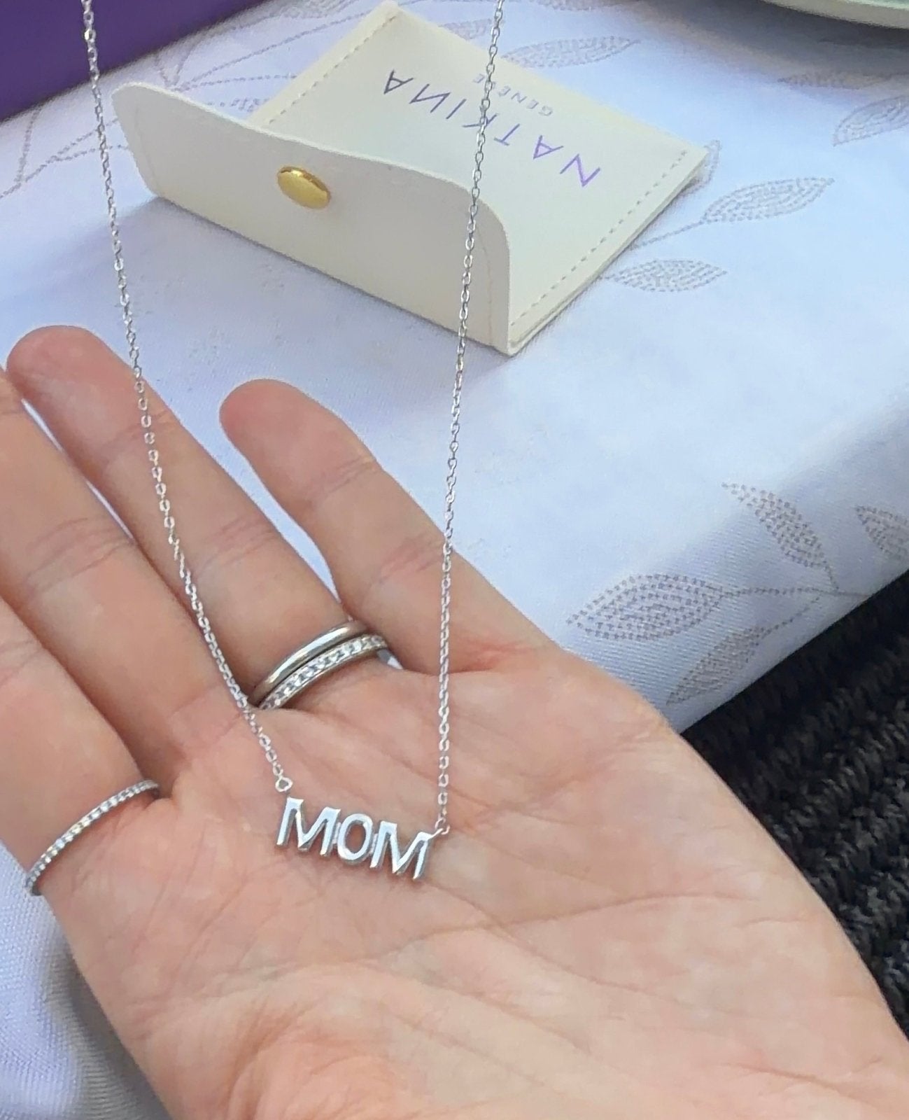 Mom necklace by Natkina