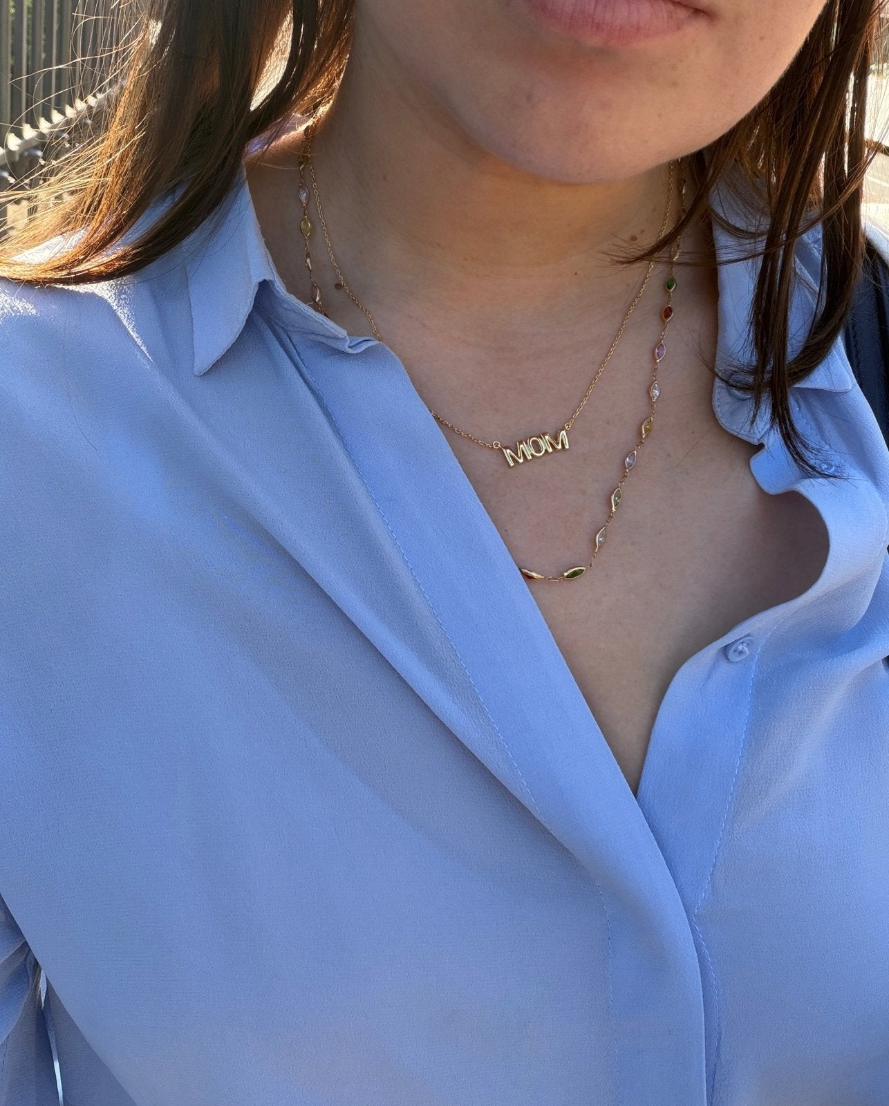 Mom necklace by Natkina