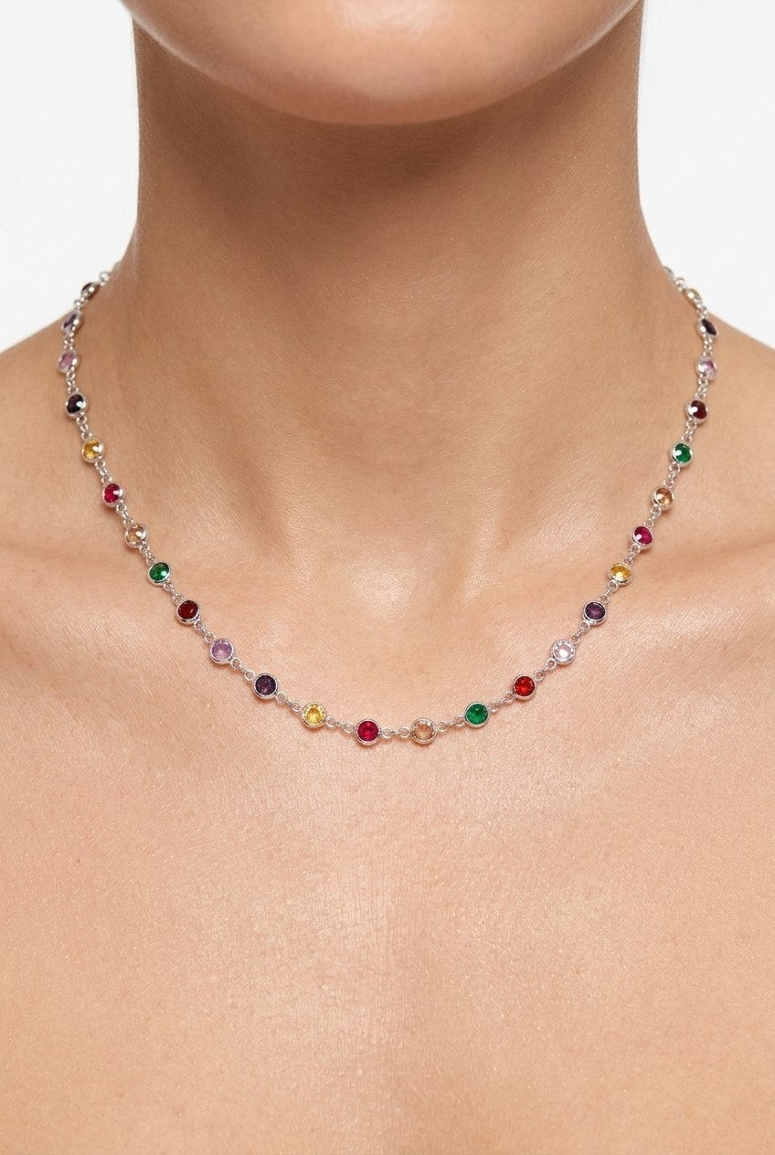 Multicolor Dolce Vita Starburst Necklace by Natkina