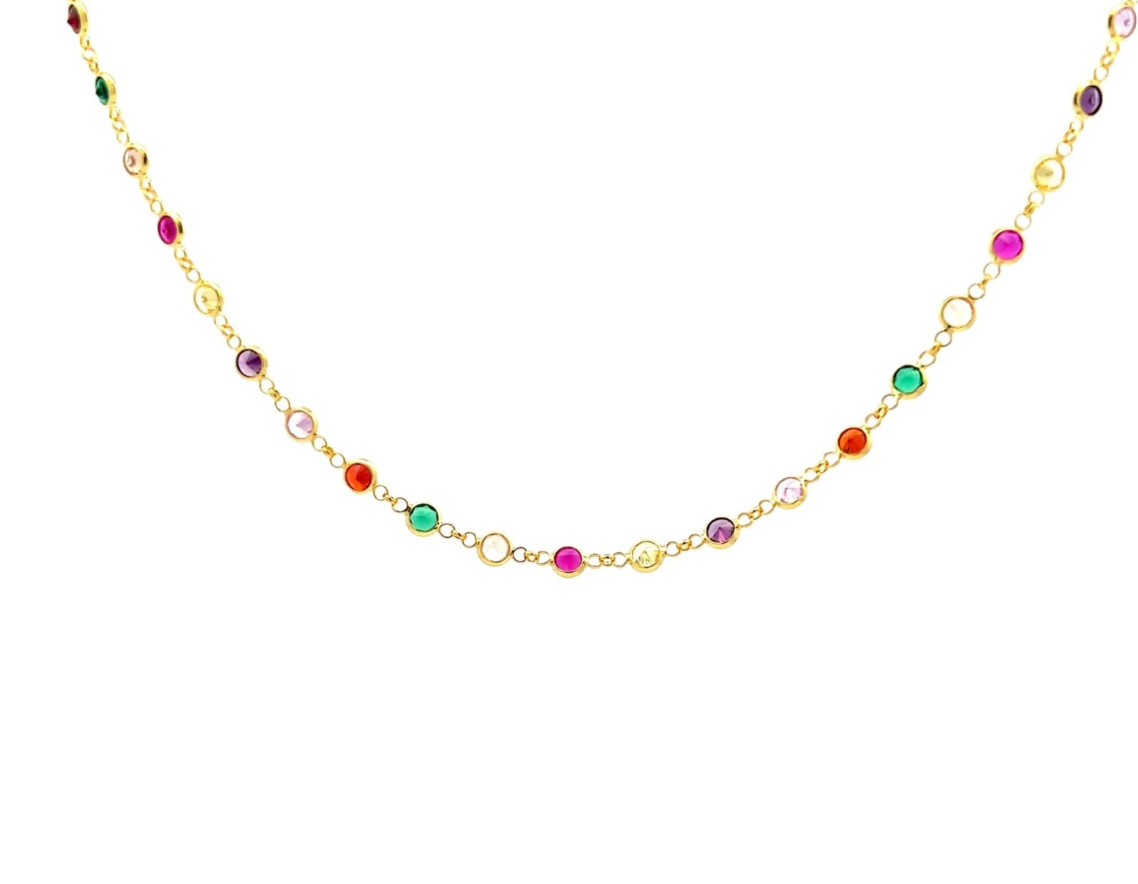 Multicolor Dolce Vita Starburst Necklace by Natkina