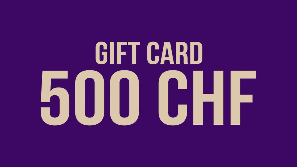 GIFT CARD 500 CHF