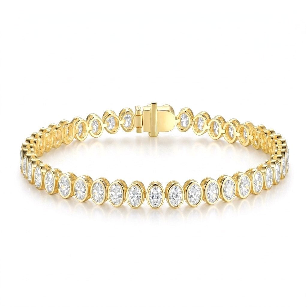 Oval Bezel Bracelet