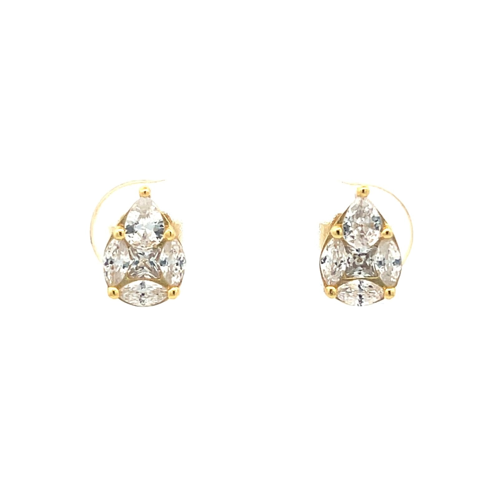 Pear Studs Earrings by Natkina