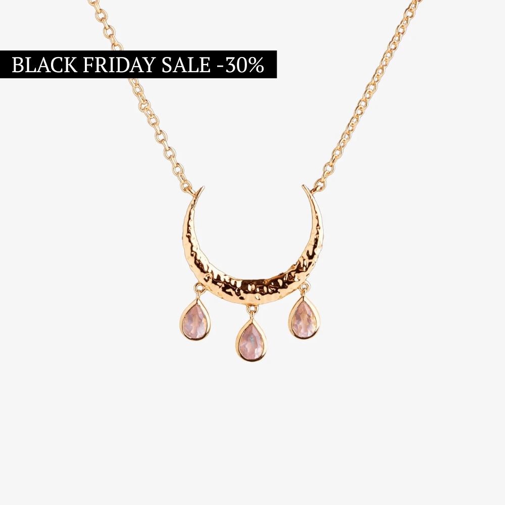 "Pendant of Abundant Blessings" Pink Quartz by Kristina Bazan by Natkina