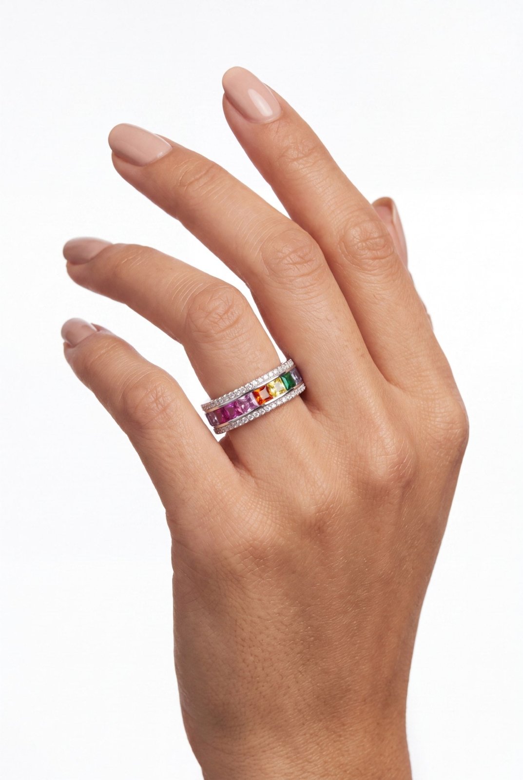 Rainbow Eternal Sparkle Band by Natkina