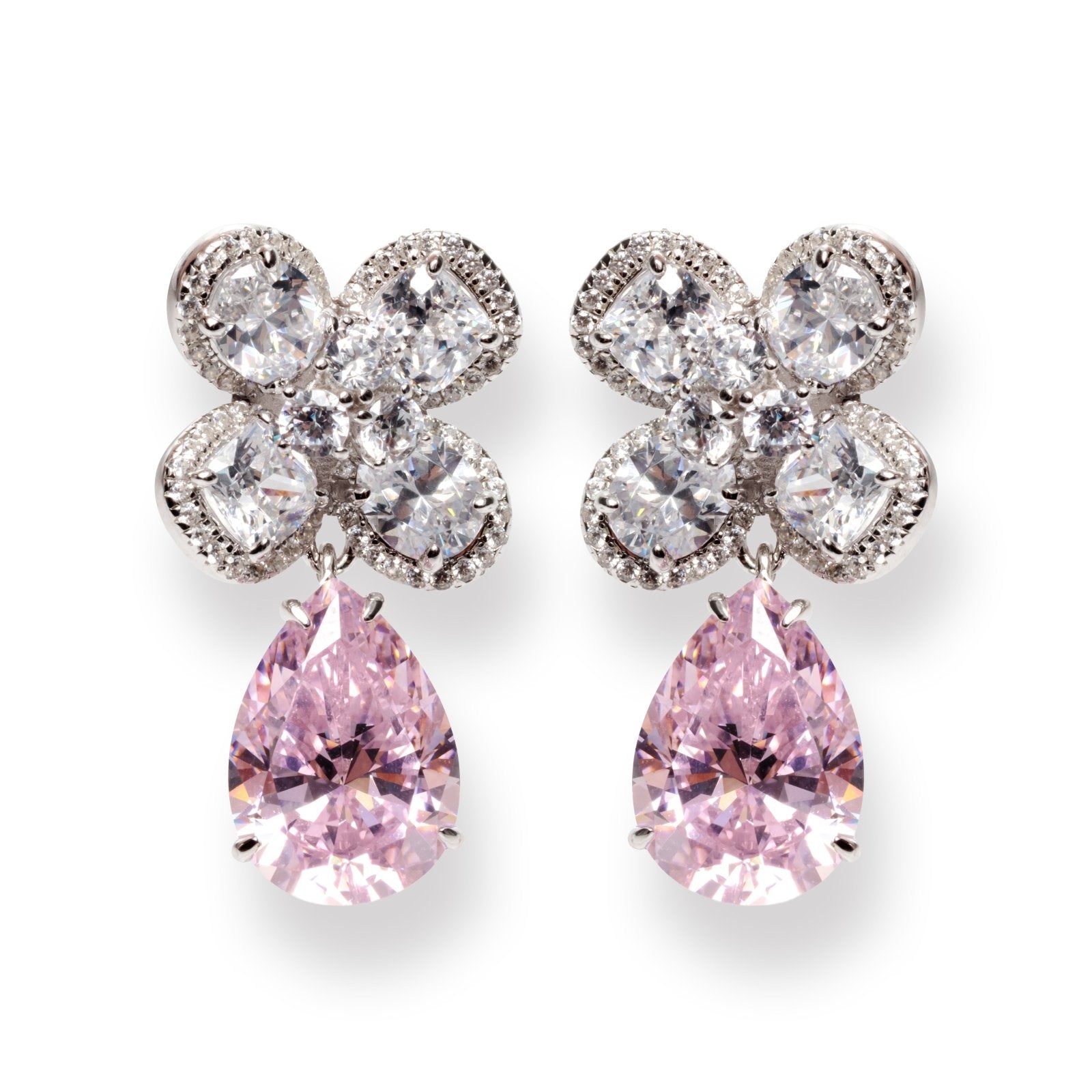 Rose Drop Earrings by Natkina