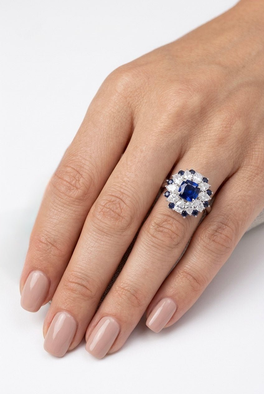 Royal Cushion Ring by Natkina