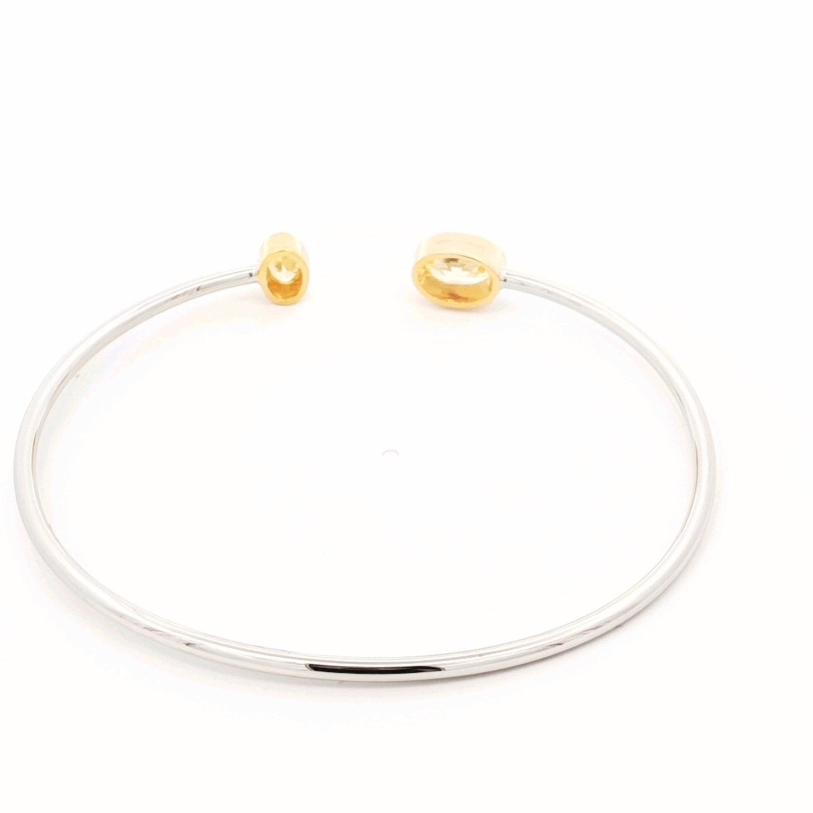 Silver & Gold Gem Choker by Natkina
