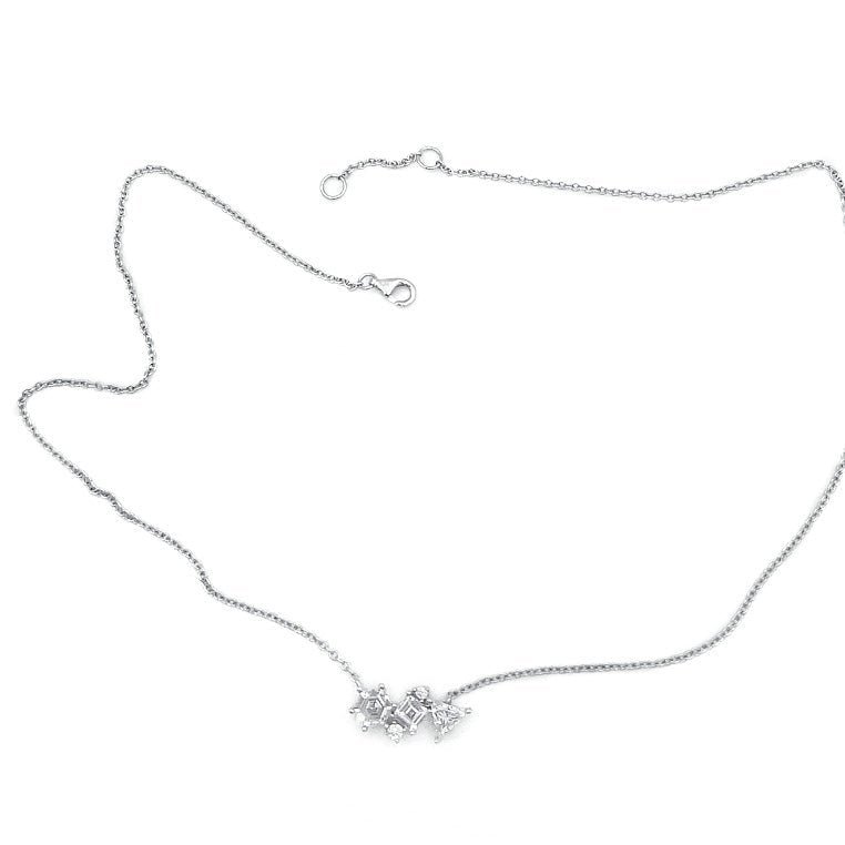Silver Necklace by Natkina