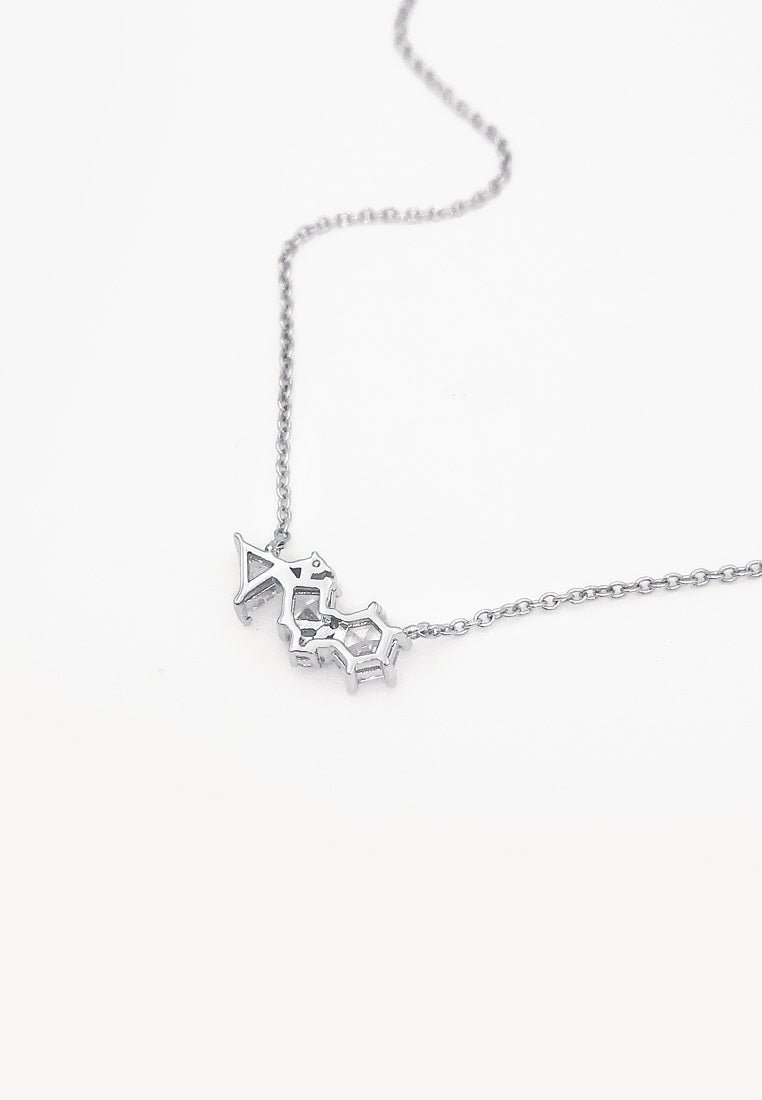 Silver Necklace by Natkina
