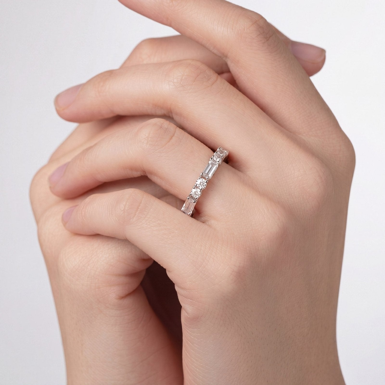 Slim Eternity Band Ring by Natkina