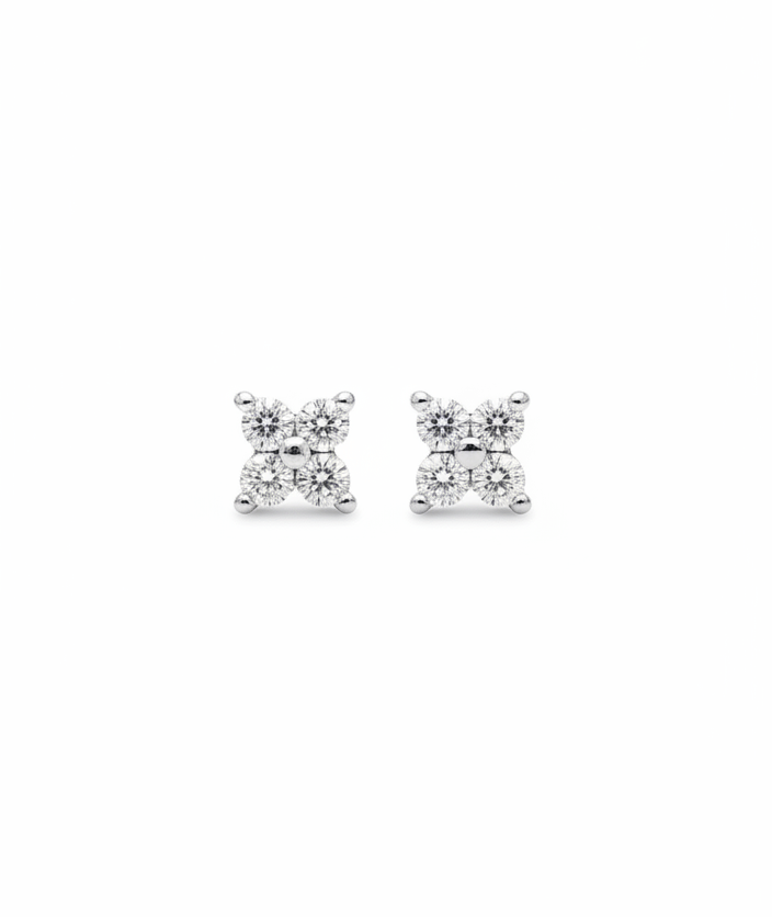 Small Flowers Stud Earrings