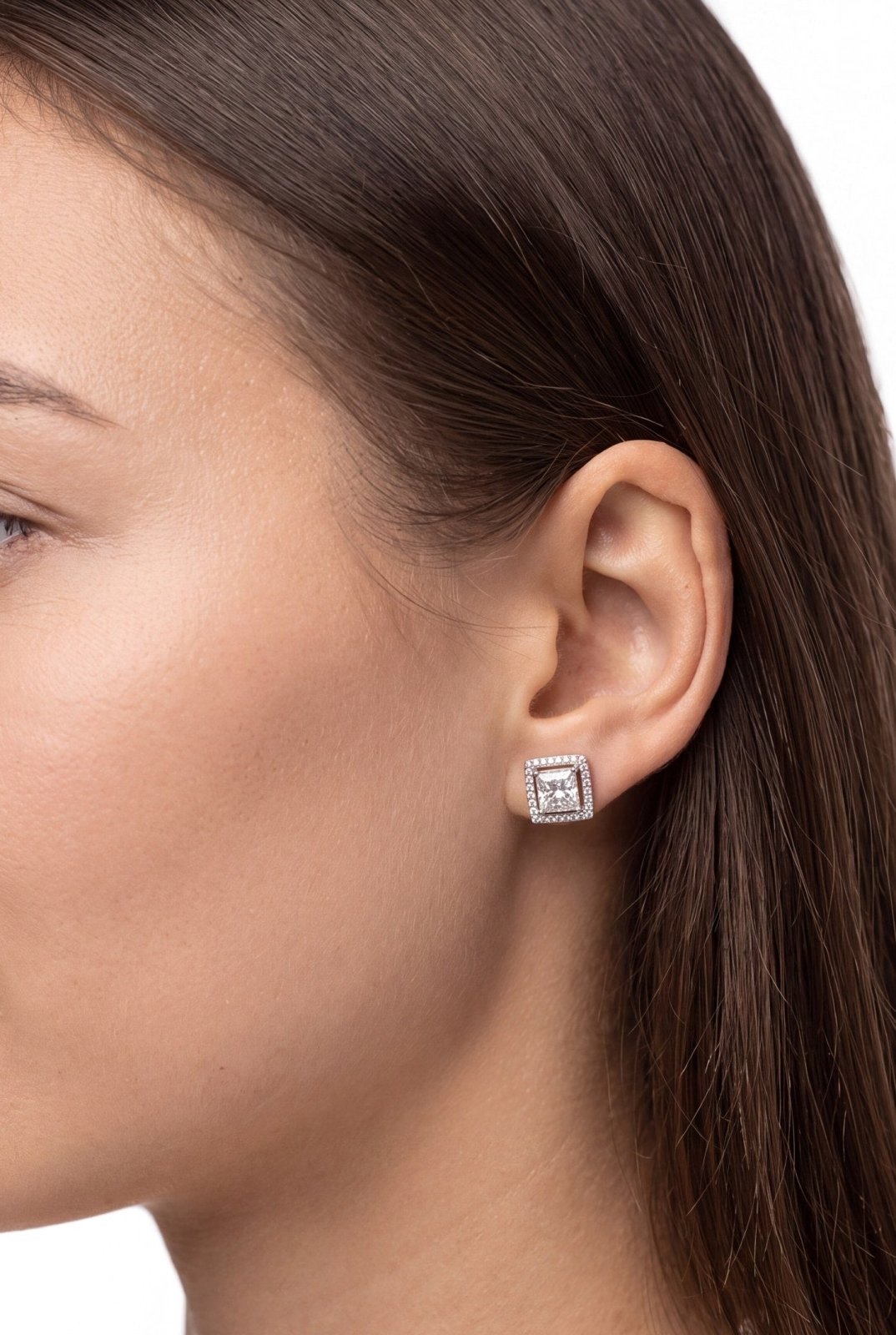 Square Transformer Earrings by Natkina
